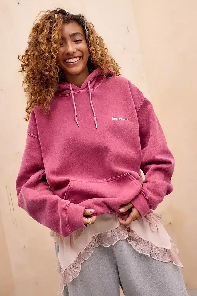 Iets Frans Pear Red Hoodie (1)